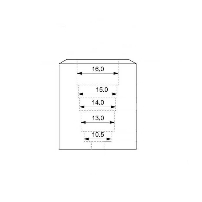 Stand Razorock a Larghezza Variabile Dome Top