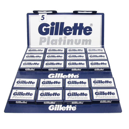 Lamette da Barba Gillette Platinum 100pz