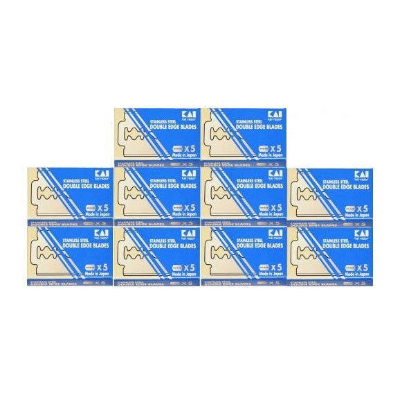Lamette da Barba Kai Stainless Steel 50pz
