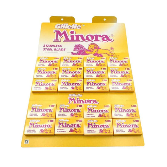 Lamette da Barba Gillette Minora Stainless 100pz