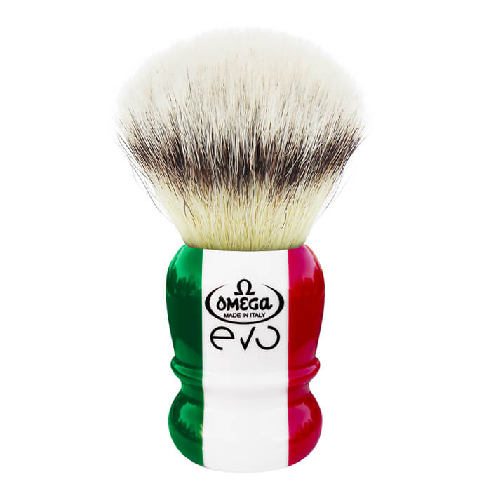 Pennello da Barba Omega Evo Tricolore 2.0
