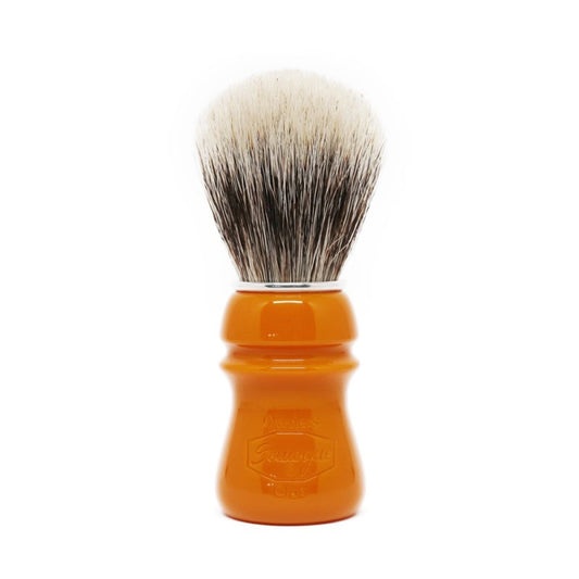Pennello da Barba Semogue Soc Misto Setola/Tasso Manico Resina Butterscotch