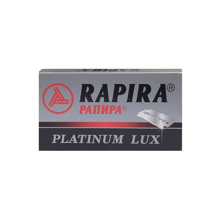 Lamette da Barba Rapira Platinum Lux 5pz