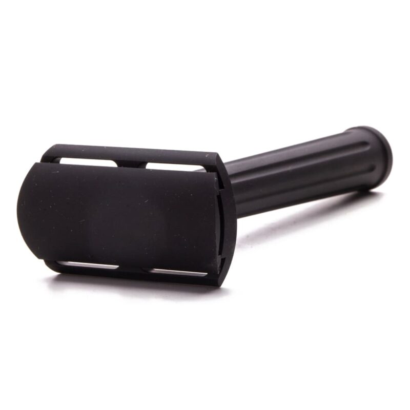 Rasoio di Sicurezza Rex Page Alluminio Satinato Nero