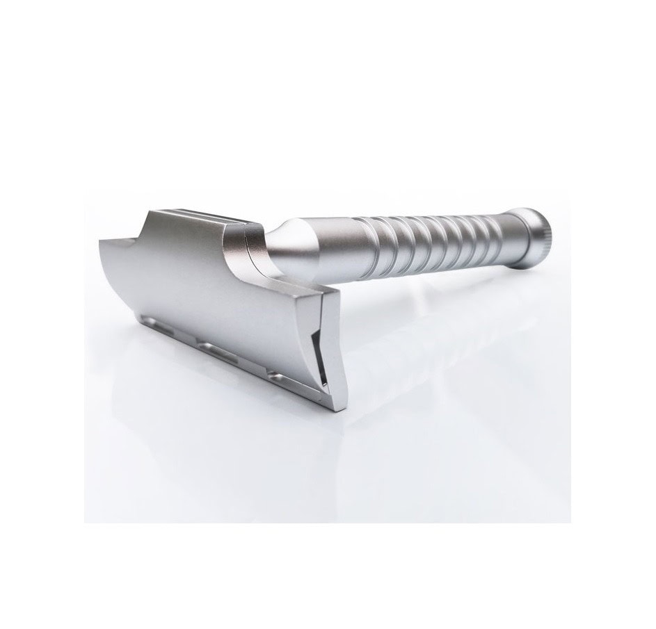 Rasoio di Sicurezza Razorock Hawk V2 Silver Satin Single Edge