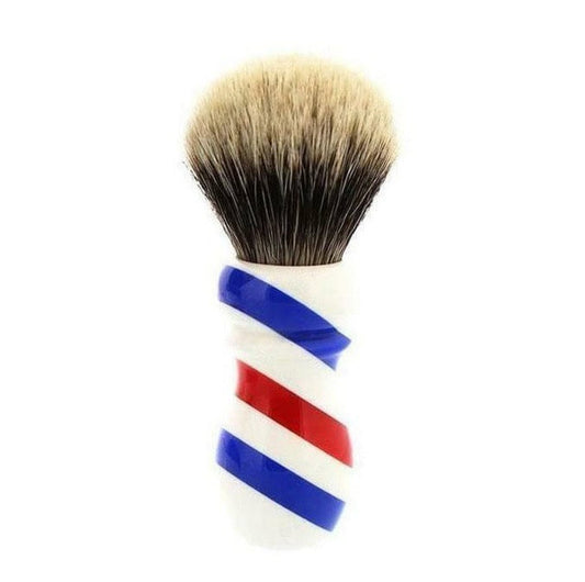 Pennello da Barba Yaqi 24mm Two Band Barberpole