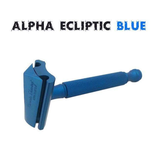 Rasoio di Sicurezza P.A.A. Alpha Ecliptic Blu