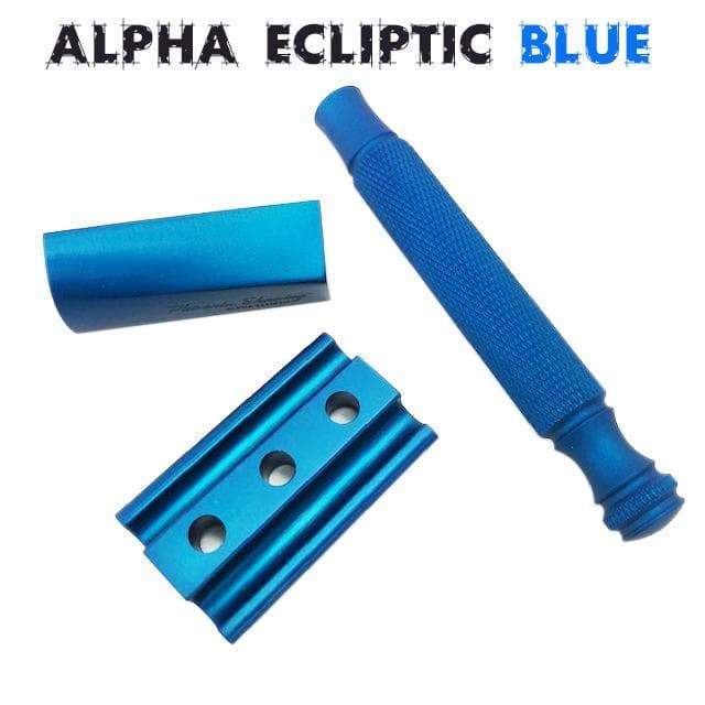 Rasoio di Sicurezza P.A.A. Alpha Ecliptic Blu