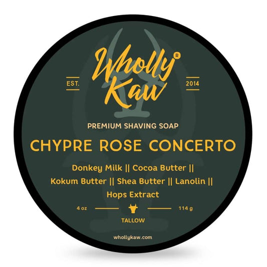 Sapone da Barba Wholly Kaw Chypre Rose Concerto 114gr