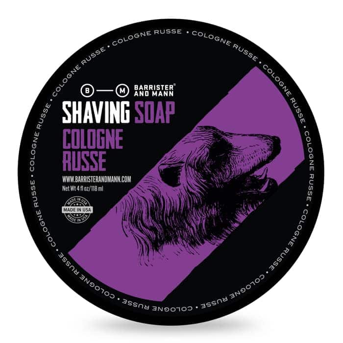 Sapone da Barba Barrister And Mann Cologne Russe 118ml