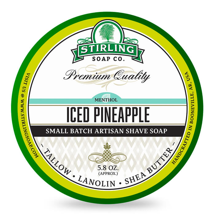 Sapone da Barba Stirling Iced Pineapple 170ml