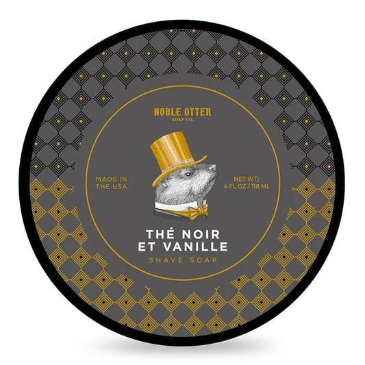 Sapone da Barba Noble Otter Thé Noir et Vanille 118ml
