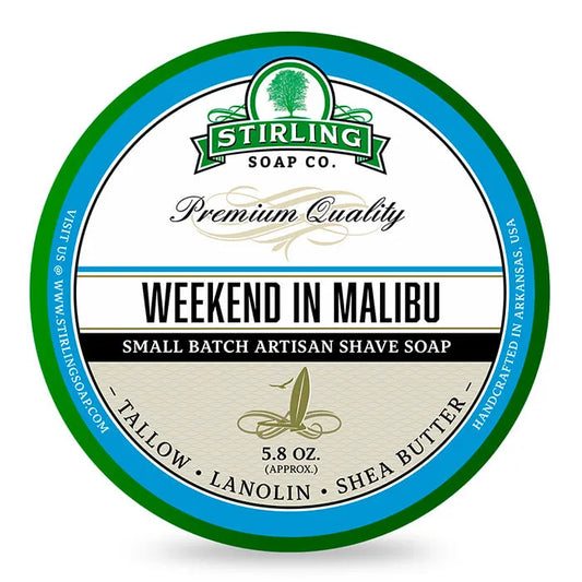Sapone da Barba Stirling Weekend In Malibu 170ml