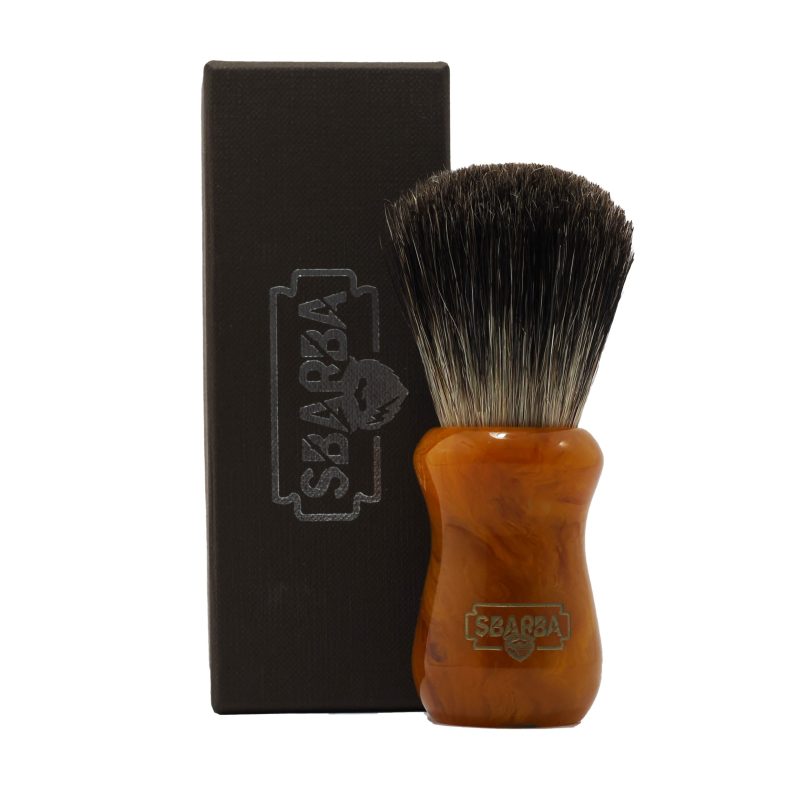 Pennello da Barba Classico Miele Misto Setola e Tasso XB - Sbarba