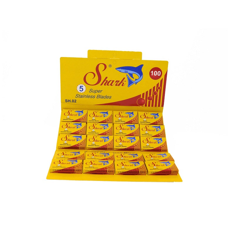 Lamette da Barba Shark Super Stainless 100pz
