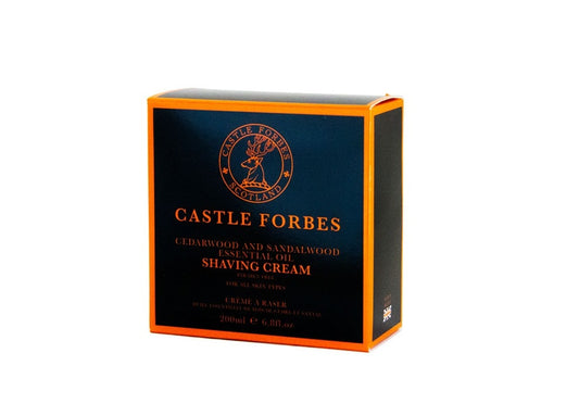 Crema da Barba Castle Forbes Cedarwood & Sandalwood 200ml