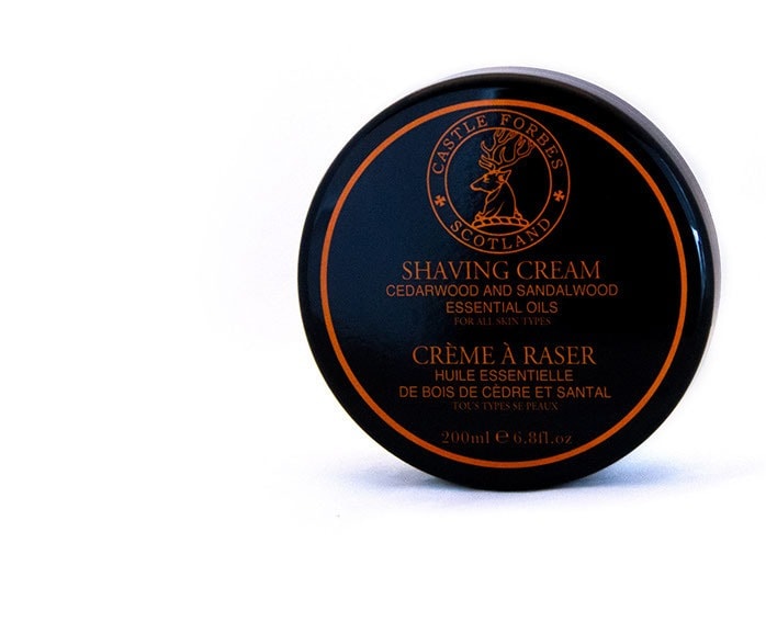 Crema da Barba Castle Forbes Cedarwood & Sandalwood 200ml