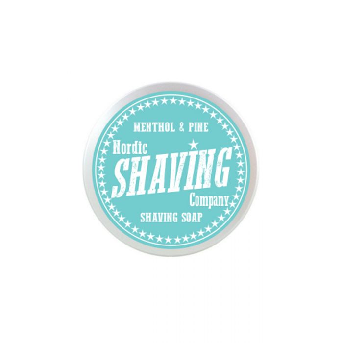 Sapone da Barba Nordic Shaving Company Menthol & Pine 80gr