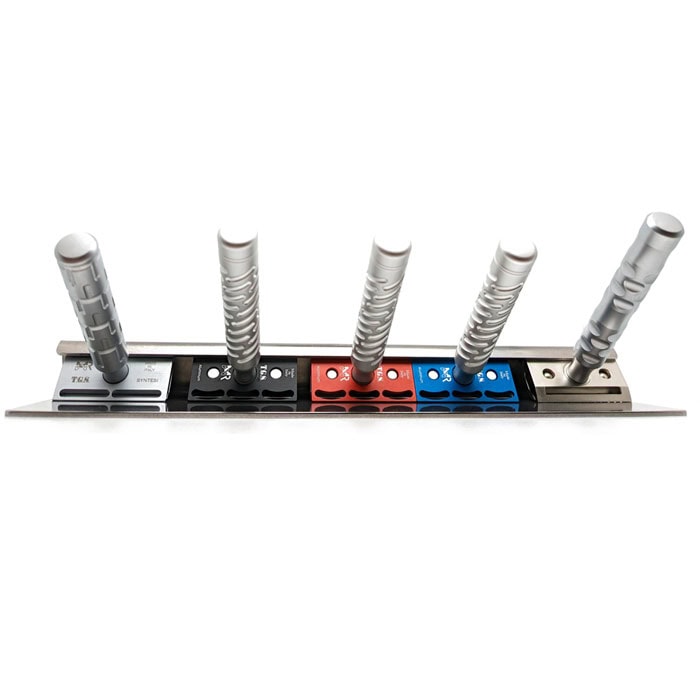 Stand TGS per Rasoio di Sicurezza Inox 5 slot