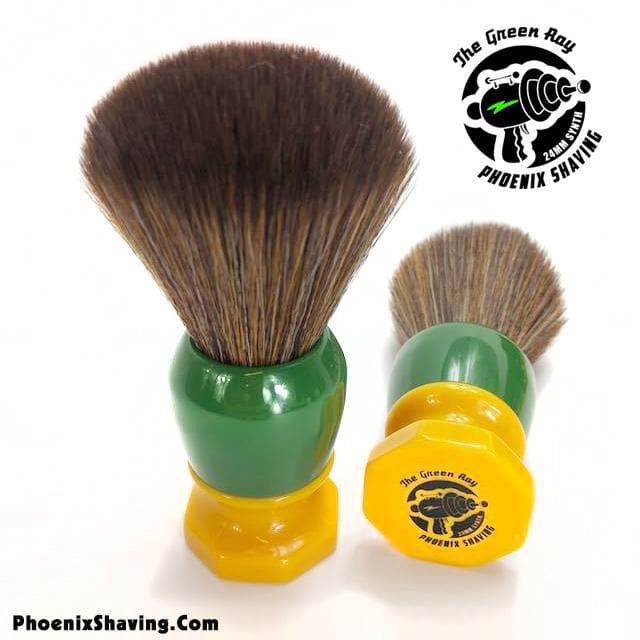 Pennello da Barba P.A.A.  Green Ray 24mm Sintetico