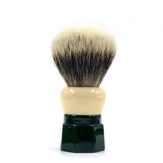 Pennello da Barba Yaqi Green Obsidian Two Band 24mm